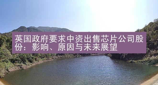 英国政府要求中资出售芯片公司股份：影响、原因与未来展望