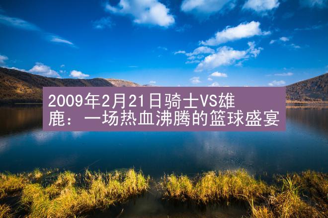 2009年2月21日骑士VS雄鹿：一场热血沸腾的篮球盛宴